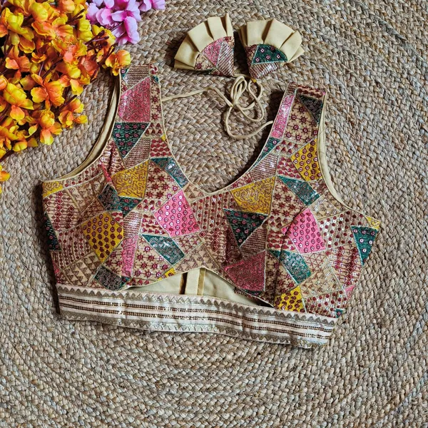 Multicolor Navratri Blouses